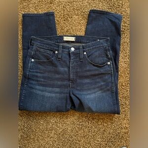 Madewell women’s  stovepipe Jeans, size 27petite